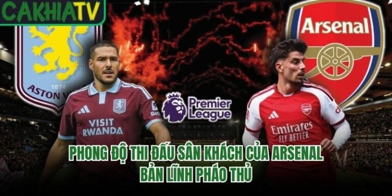 Thống kê đầy đủ kết quả sân khách của Arsenal